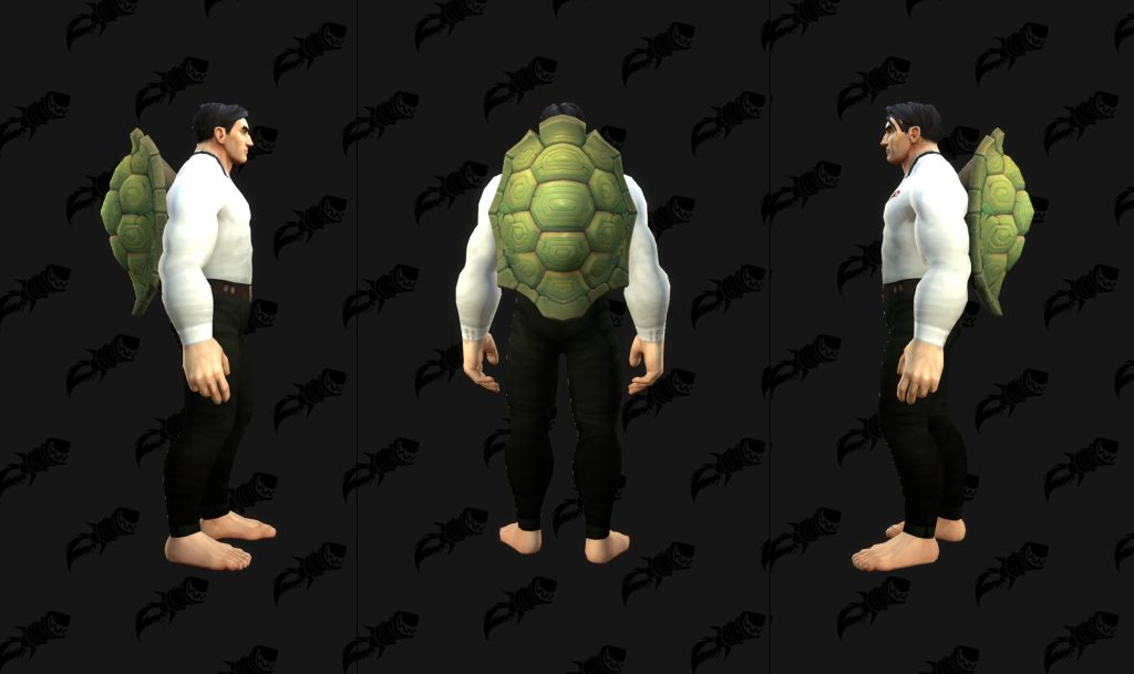 آیتم Heroic Half Shell به قیمت 225 (بالاخره با ی کرکتر اورک میتونید رول پلی لاکپشت های نینجا بکنید!)