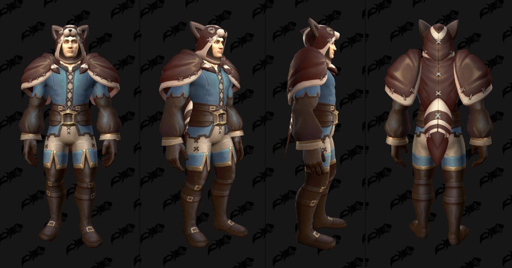 ست Ensemble: Attire of the Woodland Racoon به قیمت 440