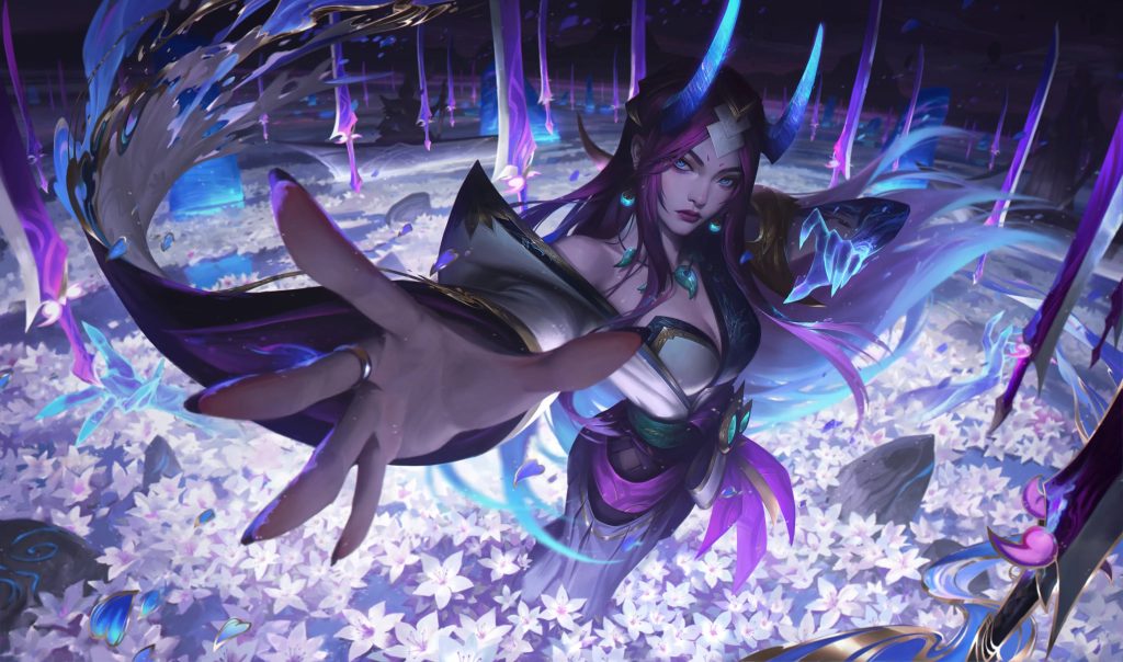 اسپلش آرت اسکین لجندی Spirit Blossom چمپیون Irelia