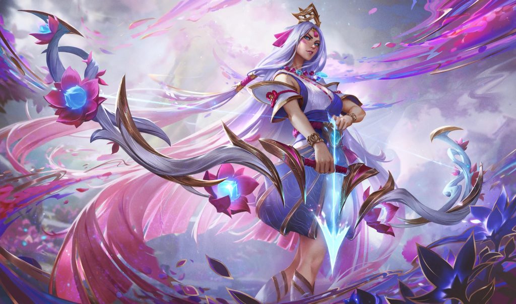اسپلش آرت اسکین لجندی Spirit Blossom چمپیون Ashe