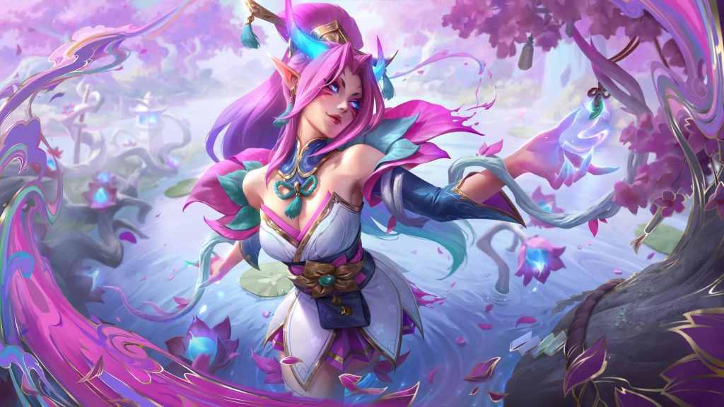 اسپلش آرت اسکین اپیک Spirit Blossom چمپیون Zyra