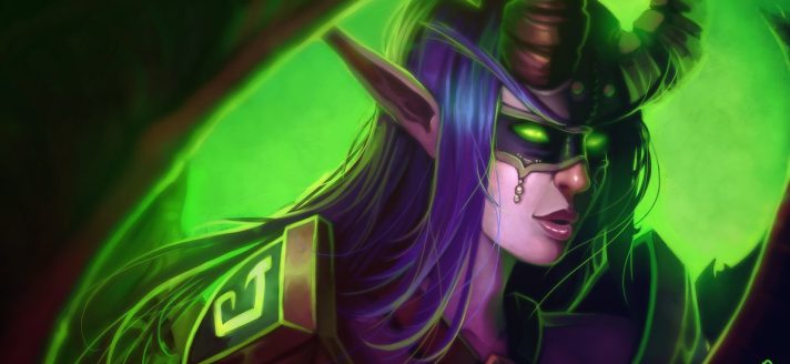 WoW Legion Demon Hunter Wallpaper by AtraElegie
